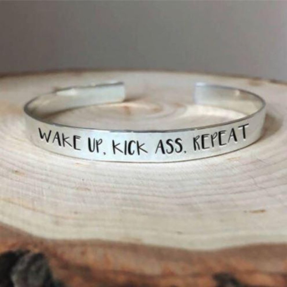 Motivational Cuff Bracelet